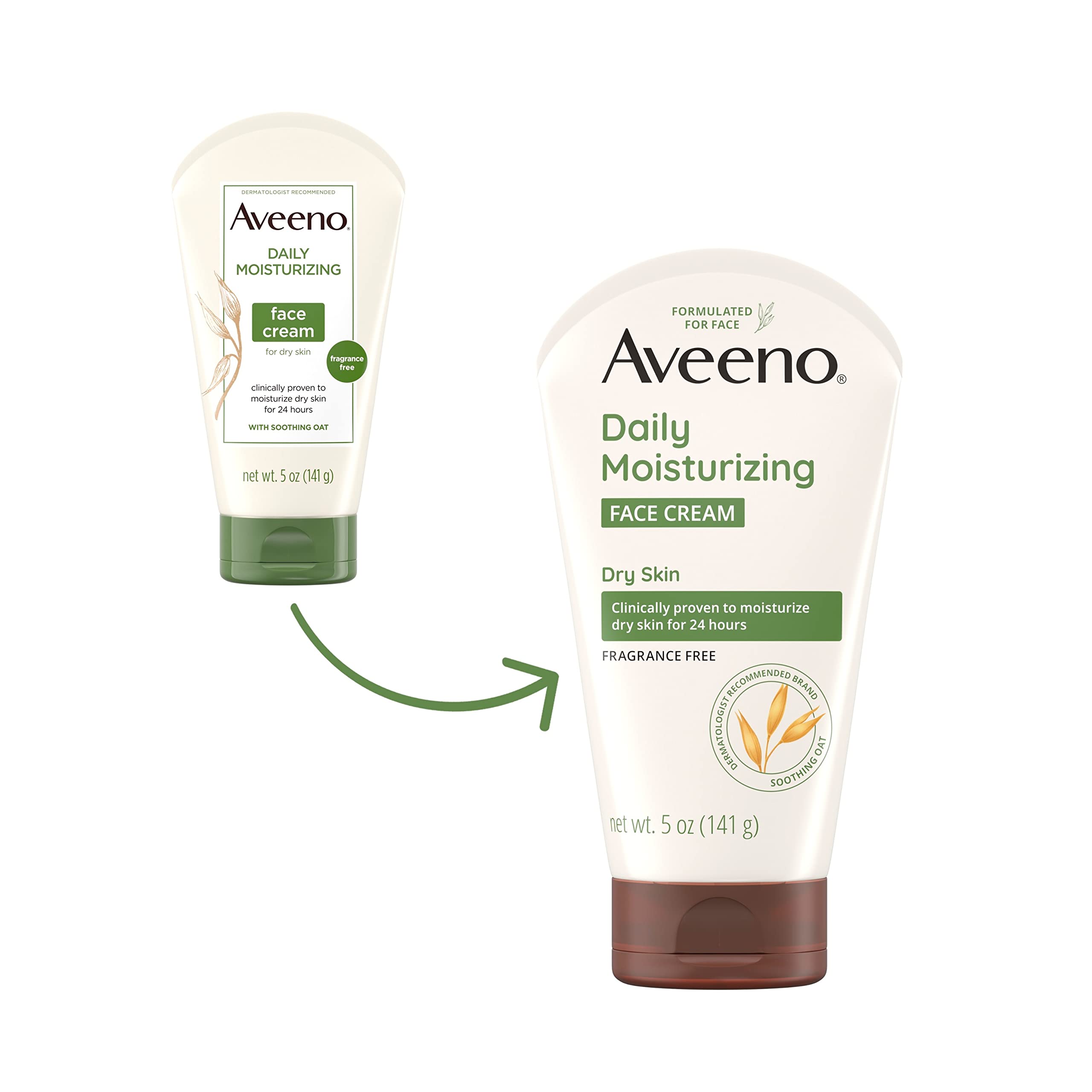 Foto 7 | Crema Facial Hidratante Aveeno Daily Sin Fragancia 150 Ml - Venta Internacional.