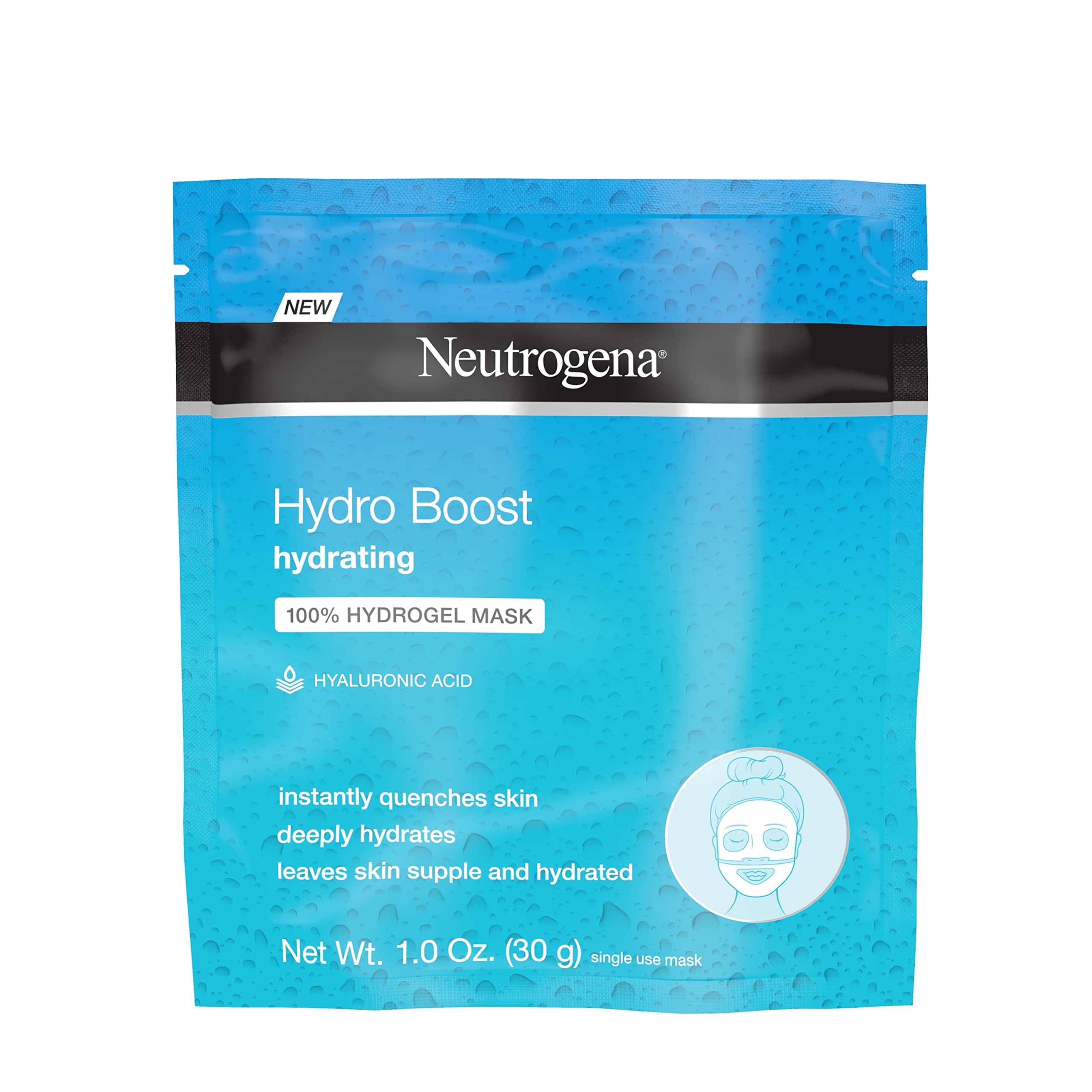 Foto 8 pulgar | Mascarilla Facial Neutrogena Hydro Boost 100% Hydrogel X12 - Venta Internacional.