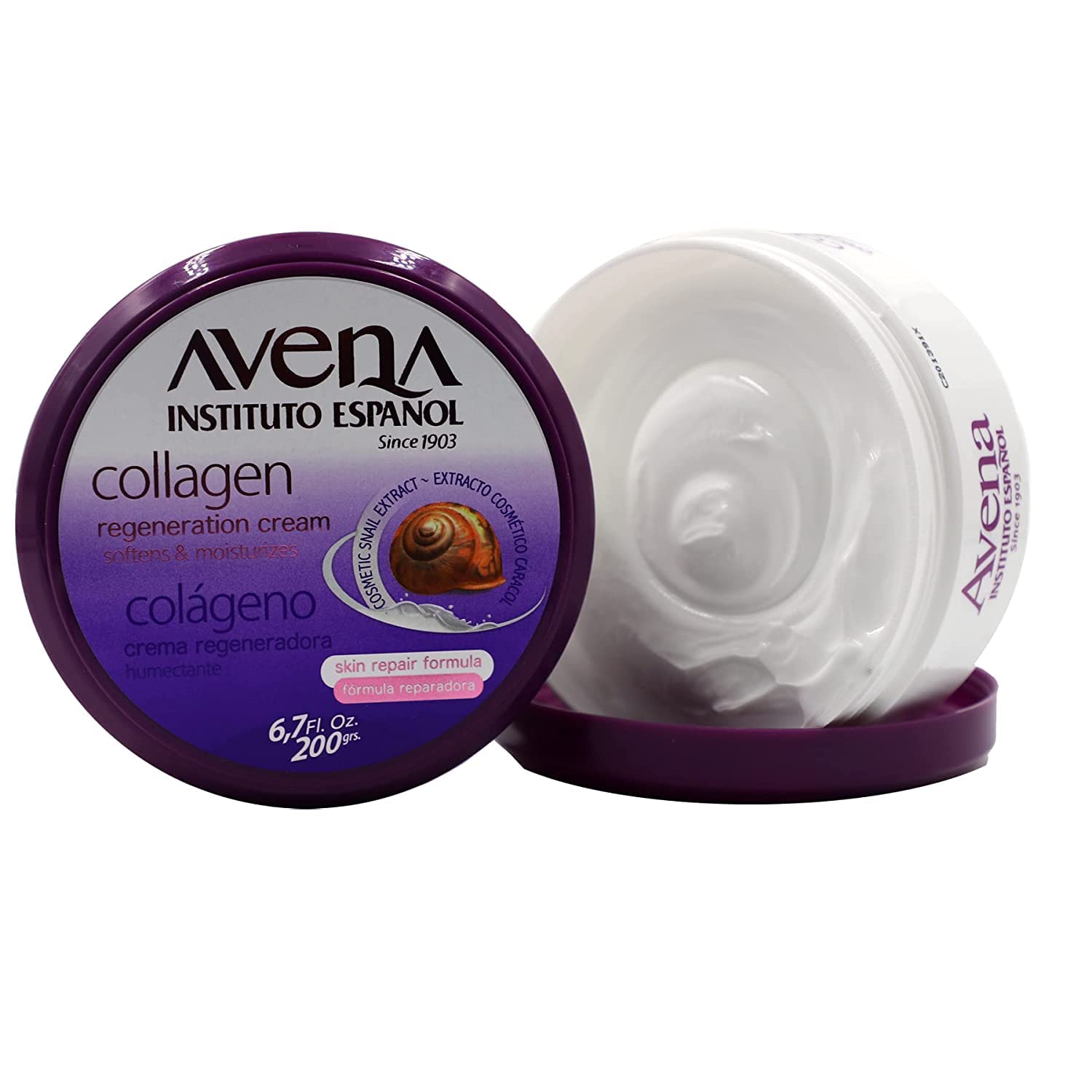 Foto 3 pulgar | Crema Regeneradora De Colágeno Avena Instituto Español 200 Ml X2 - Venta Internacional.