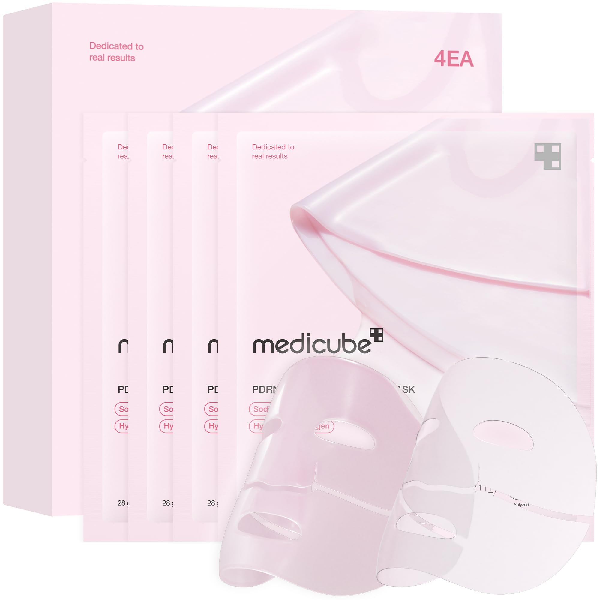Foto 2 pulgar | Mascarilla Facial Medicube Salmon Dna Pdrn Pdrn Pink Collagen Gel - Venta Internacional.