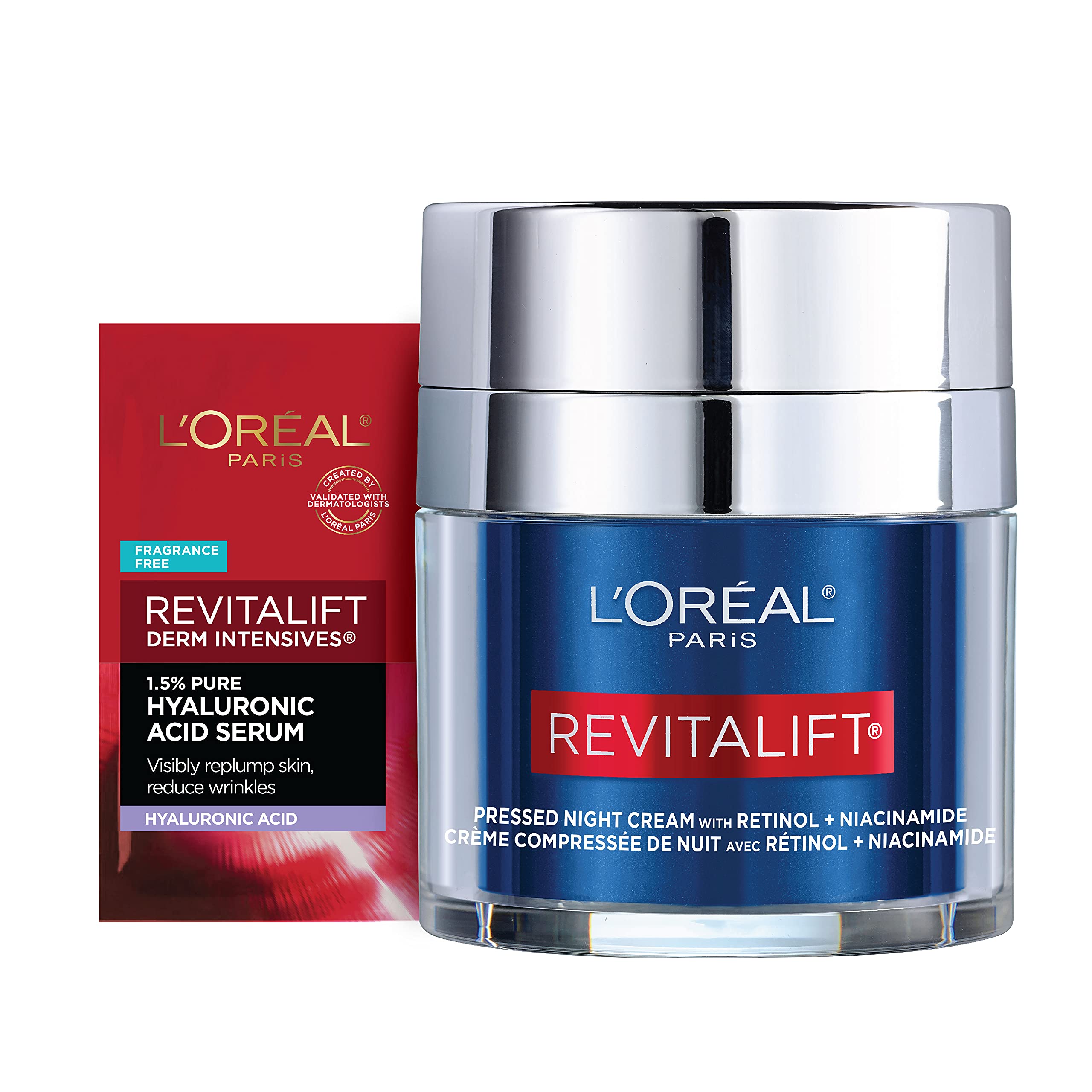 Foto 2 pulgar | Crema De Noche L'oreal Paris Revitalift Retinol + Niacinamida 50 Ml - Venta Internacional.