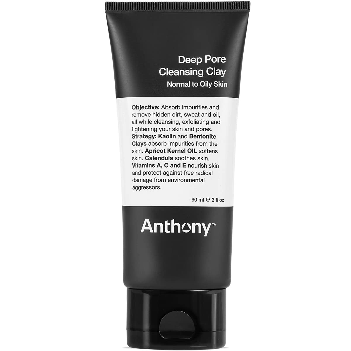 Arcilla Limpiadora Anthony Deep Pore De 90 Ml Con Arcilla Caolín Bentonita - Venta Internacional.