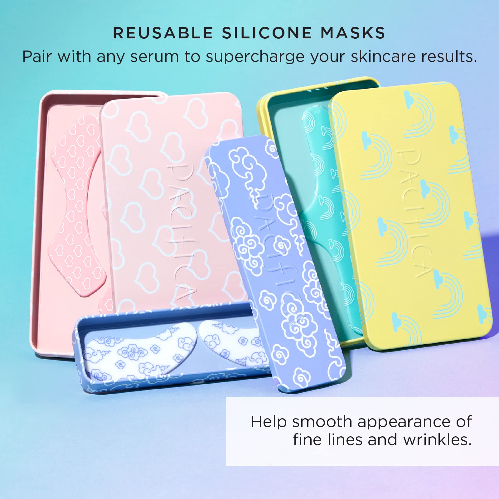 Foto 4 pulgar | Mascarilla Smile Line Pacifica Beauty, 100% Silicona, Reutilizable - Venta Internacional.