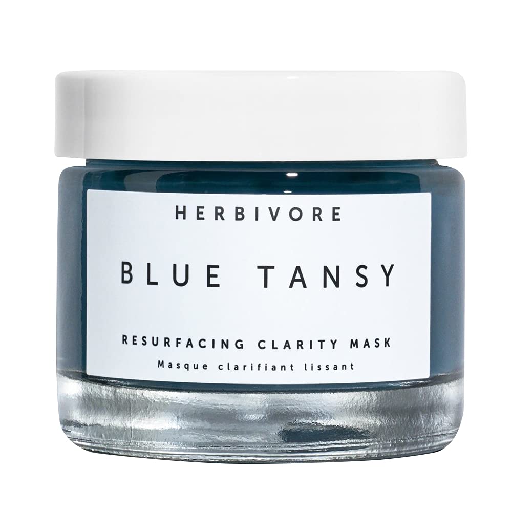 Mascarilla Herbivore Blue Tansy Bha Y Refinadora De Poros Enzimática, 60 Ml - Venta Internacional.
