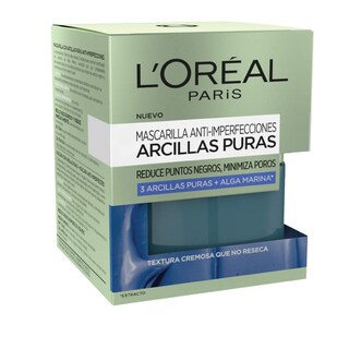 Foto 2 | Mascarilla Facial L'oréal Paris Pure-clay Con Algas Marinas 50 Ml Para El Enrojecimiento - Venta Internacional.
