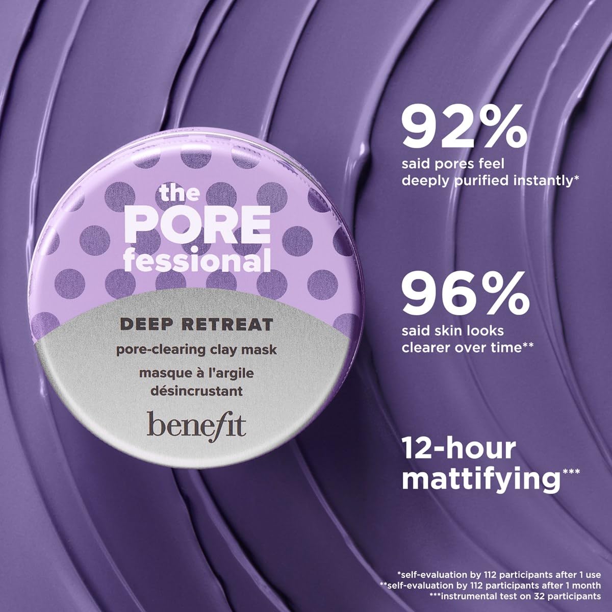 Foto 6 pulgar | Mascarilla De Arcilla Benefit Cosmetics The Porefessional Deep Retreat 75 Ml - Venta Internacional.