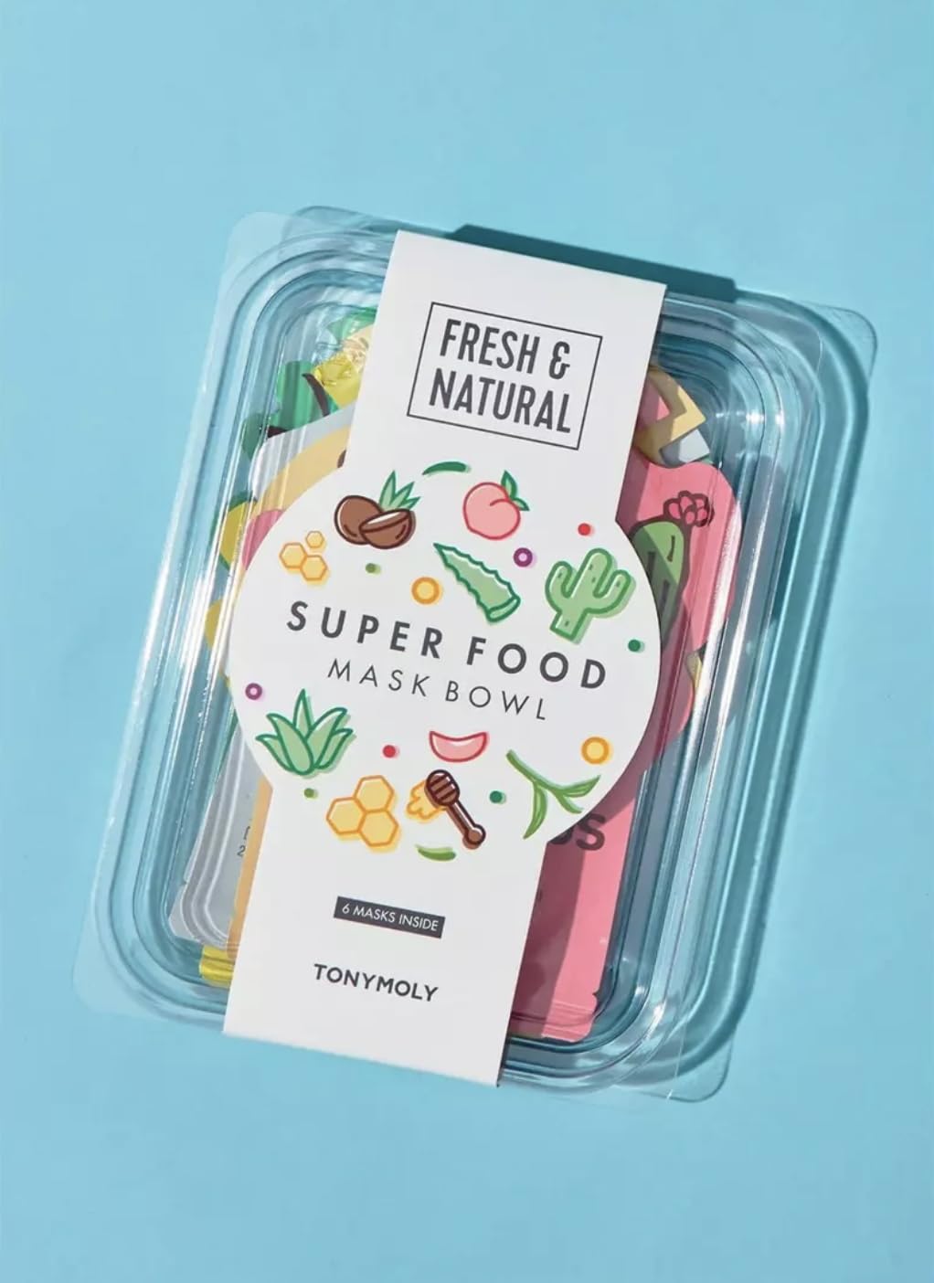 Foto 3 pulgar | Mascarilla Tonymoly Super Food Mask Bowl, 22 Ml, Hidratante - Venta Internacional.