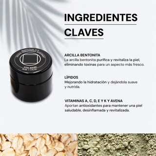 Foto 3 | Skincare Truth Vita Mask Color Negro 30 Ml