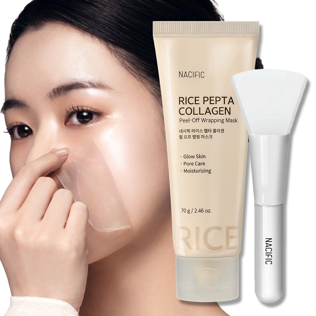 Foto 2 pulgar | Mascarilla Facial Nacific Rice Pepta Collagen 70 G Durante La Noche - Venta Internacional.