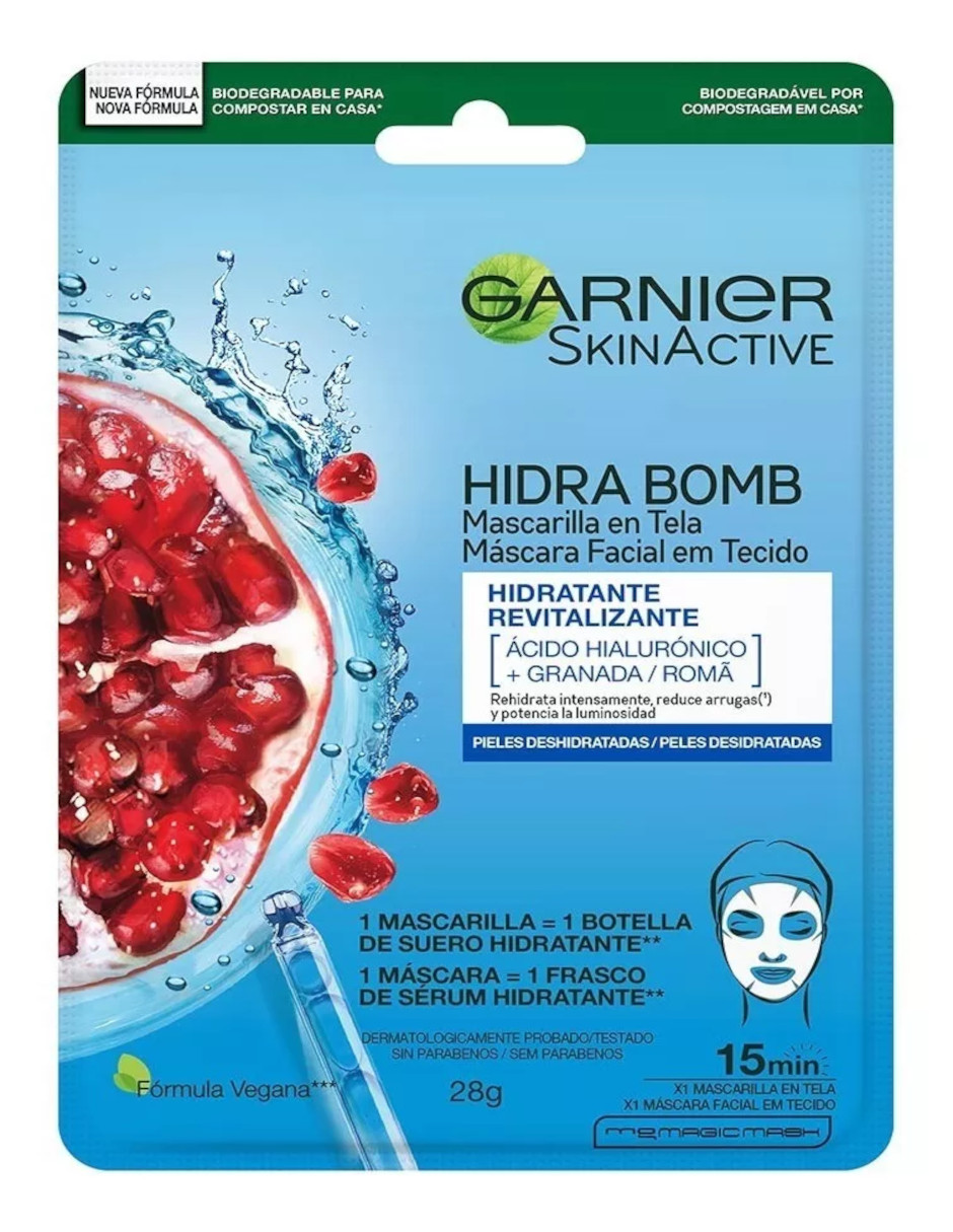 Foto 3 pulgar | Garnier Mascarilla Facial De Granada +termo Güish