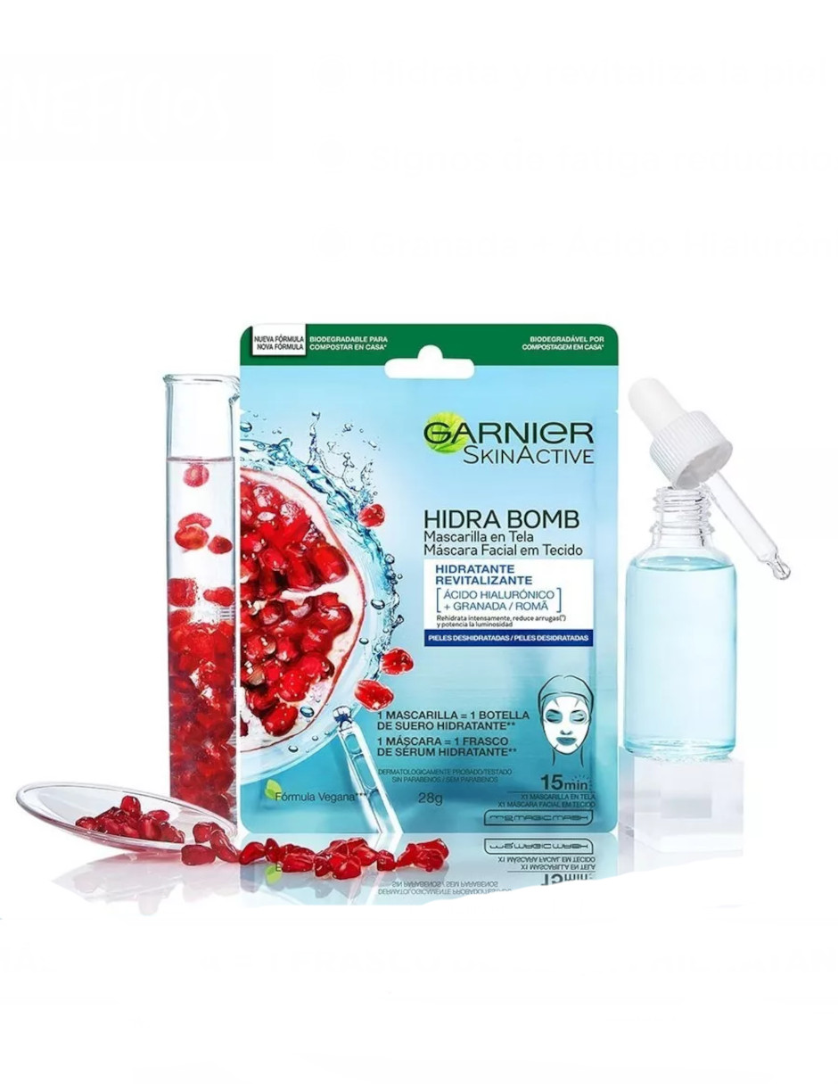 Foto 5 pulgar | Garnier Mascarilla Facial De Granada +termo Güish