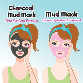 Foto 3 | Kit De Maquillaje Para Spa Hot Focus Beauty Sleep Con 2 Mascarillas Faciales De Color Carbón - Venta Internacional.