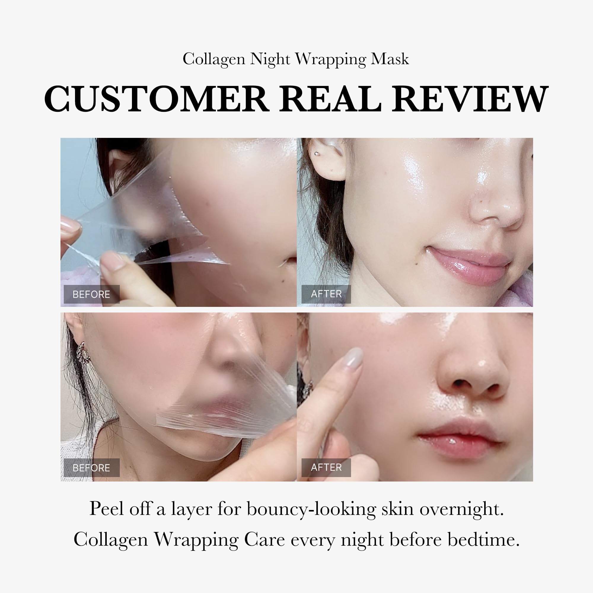 Foto 6 pulgar | Mascarilla Facial Medicube Collagen Overnight Envolvente Peel Off - Venta Internacional.