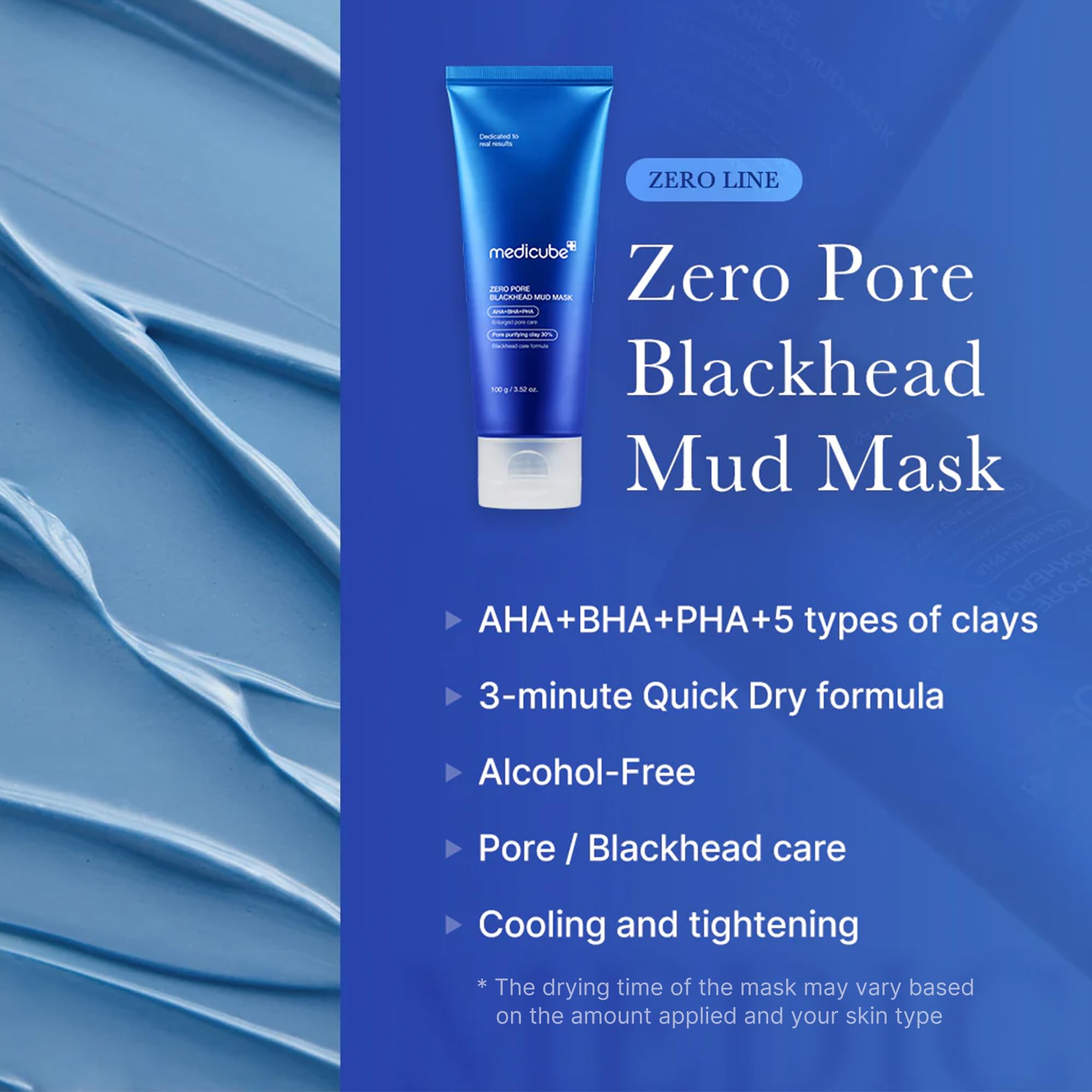 Foto 3 pulgar | Mascarilla Facial Medicube Zero Pore Blackhead Mud 100 Ml - Venta Internacional.