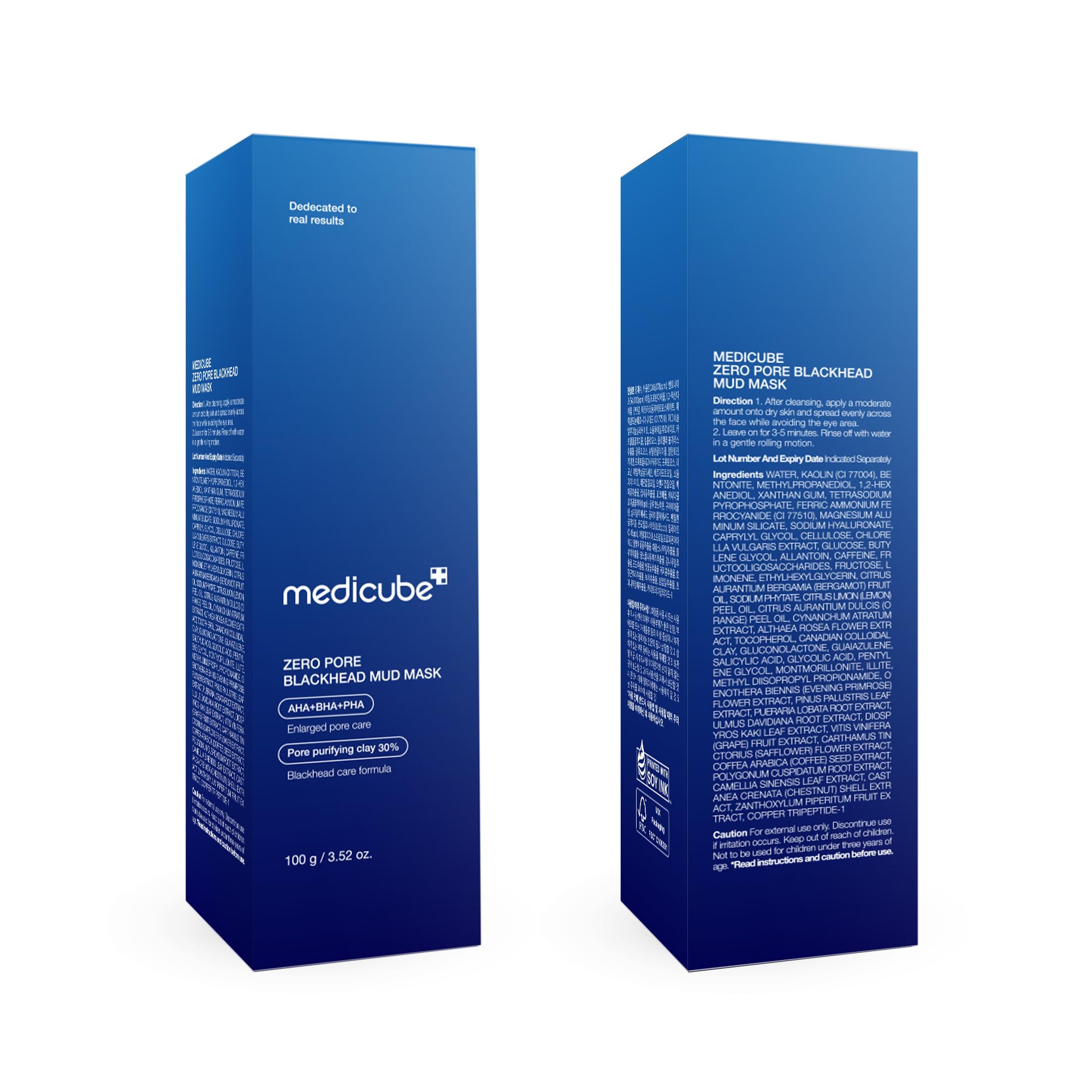 Foto 8 pulgar | Mascarilla Facial Medicube Zero Pore Blackhead Mud 100 Ml - Venta Internacional.