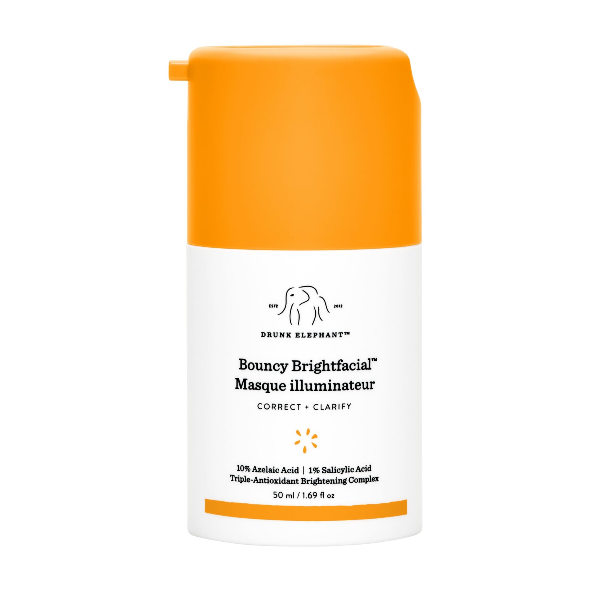 Máscara Facial Drunk Elephant Bouncy Brightfacial 50 Ml/1.69 Fl  - Venta Internacional.