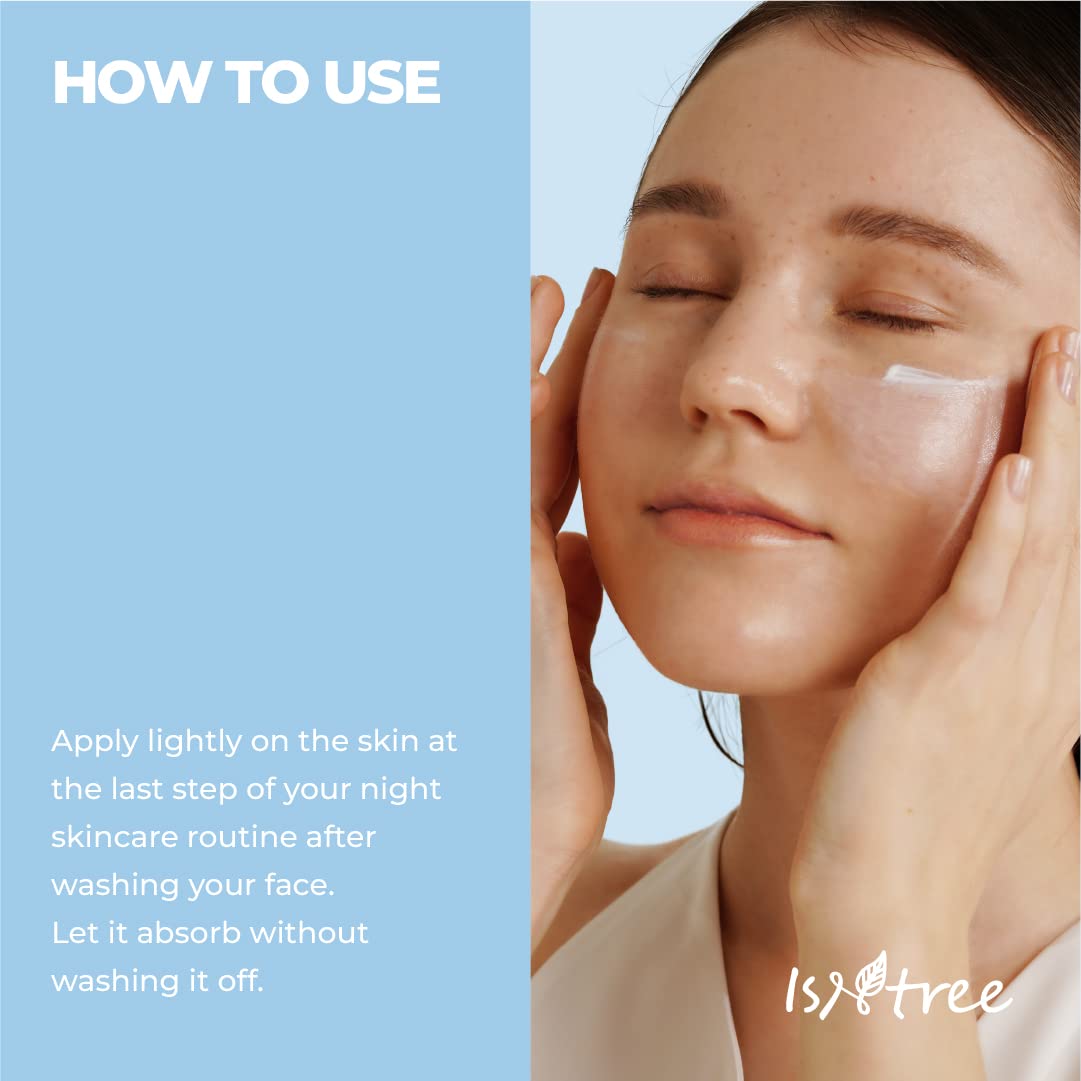Foto 6 pulgar | Mascarilla Acuática Para Dormir Isntree Con Ácido Hialurónico 100 Ml - Venta Internacional.