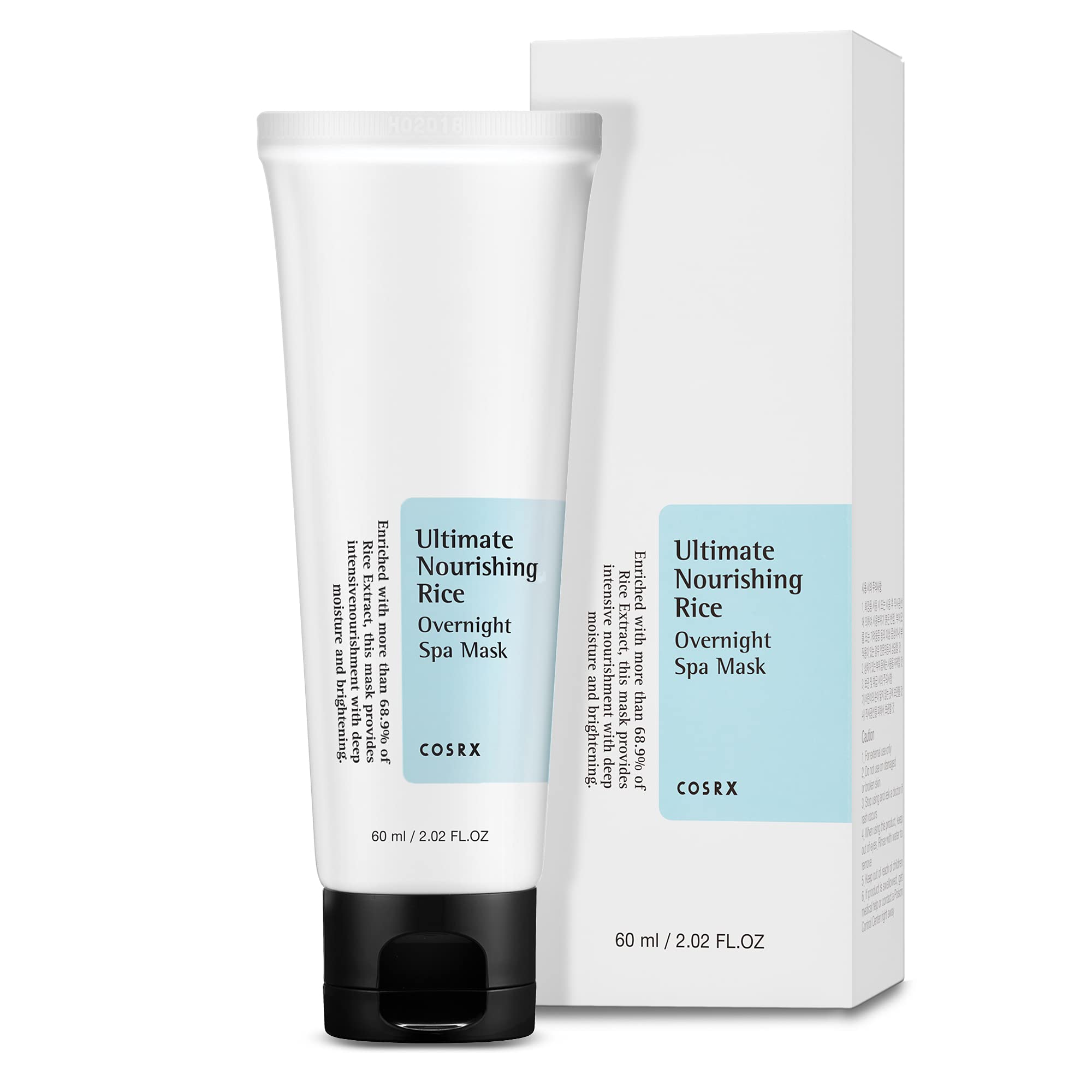 Foto 2 pulgar | Mascarilla De Spa Nocturna Cosrx Ultimate Nourishing Rice 60 Ml - Venta Internacional.