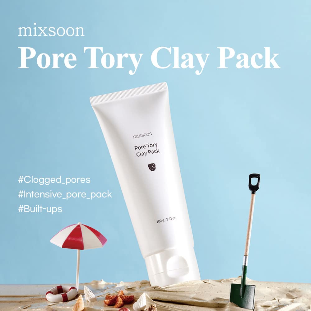 Foto 3 pulgar | Mascarilla Facial Mixsoon Pore Tory Clay 100g - Venta Internacional.