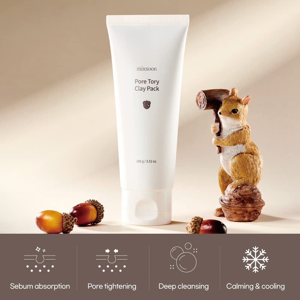 Foto 4 pulgar | Mascarilla Facial Mixsoon Pore Tory Clay 100g - Venta Internacional.