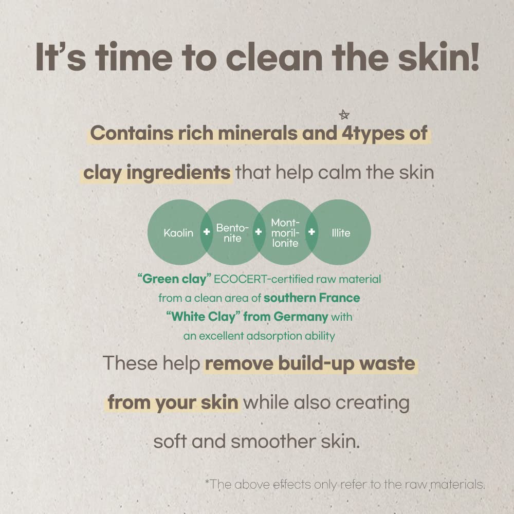 Foto 5 pulgar | Mascarilla Facial Mixsoon Pore Tory Clay 100g - Venta Internacional.
