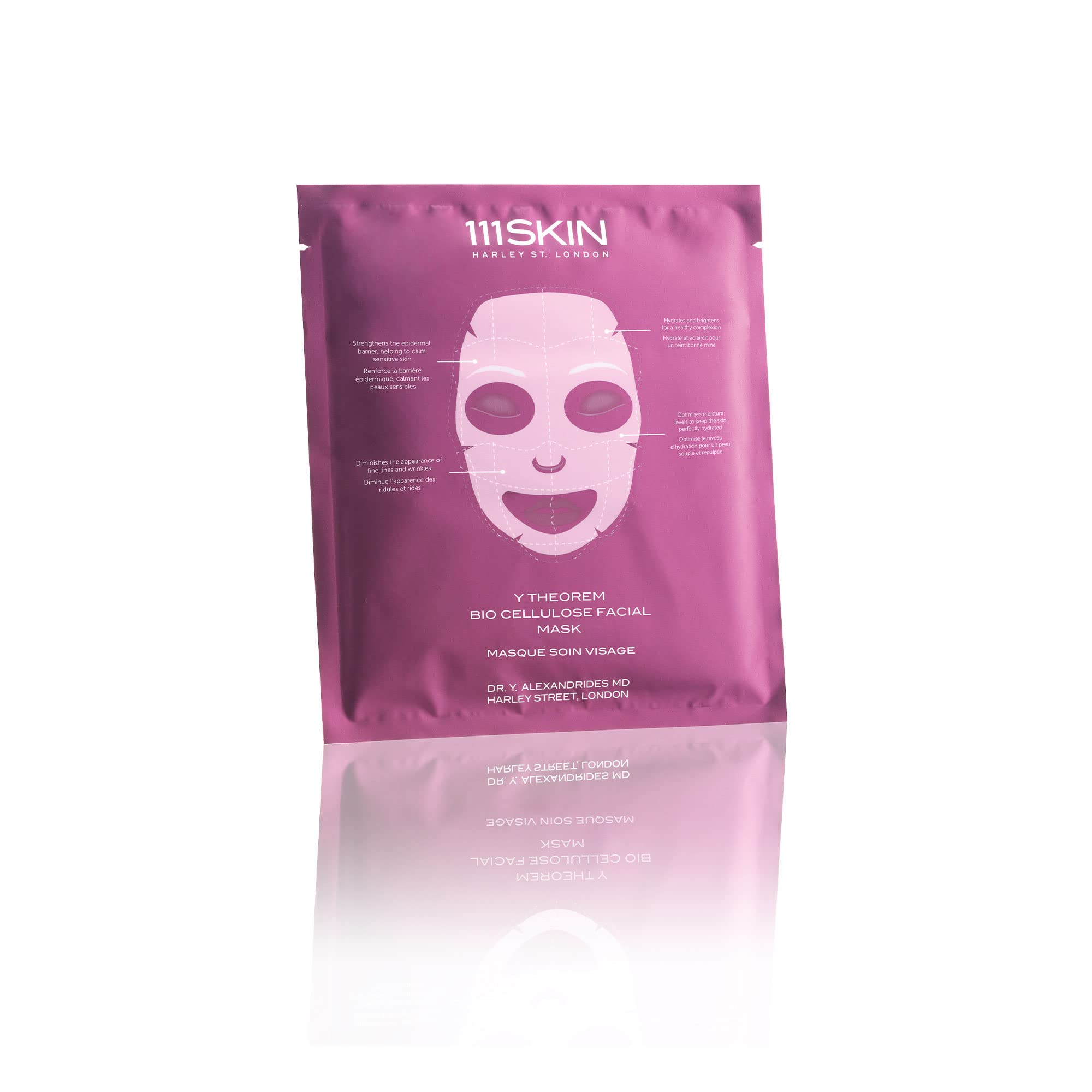 Foto 4 pulgar | Mascarilla Facial Reparadora 111skin Y Theorem Con Biocelulosa, Juego De 5 - Venta Internacional.