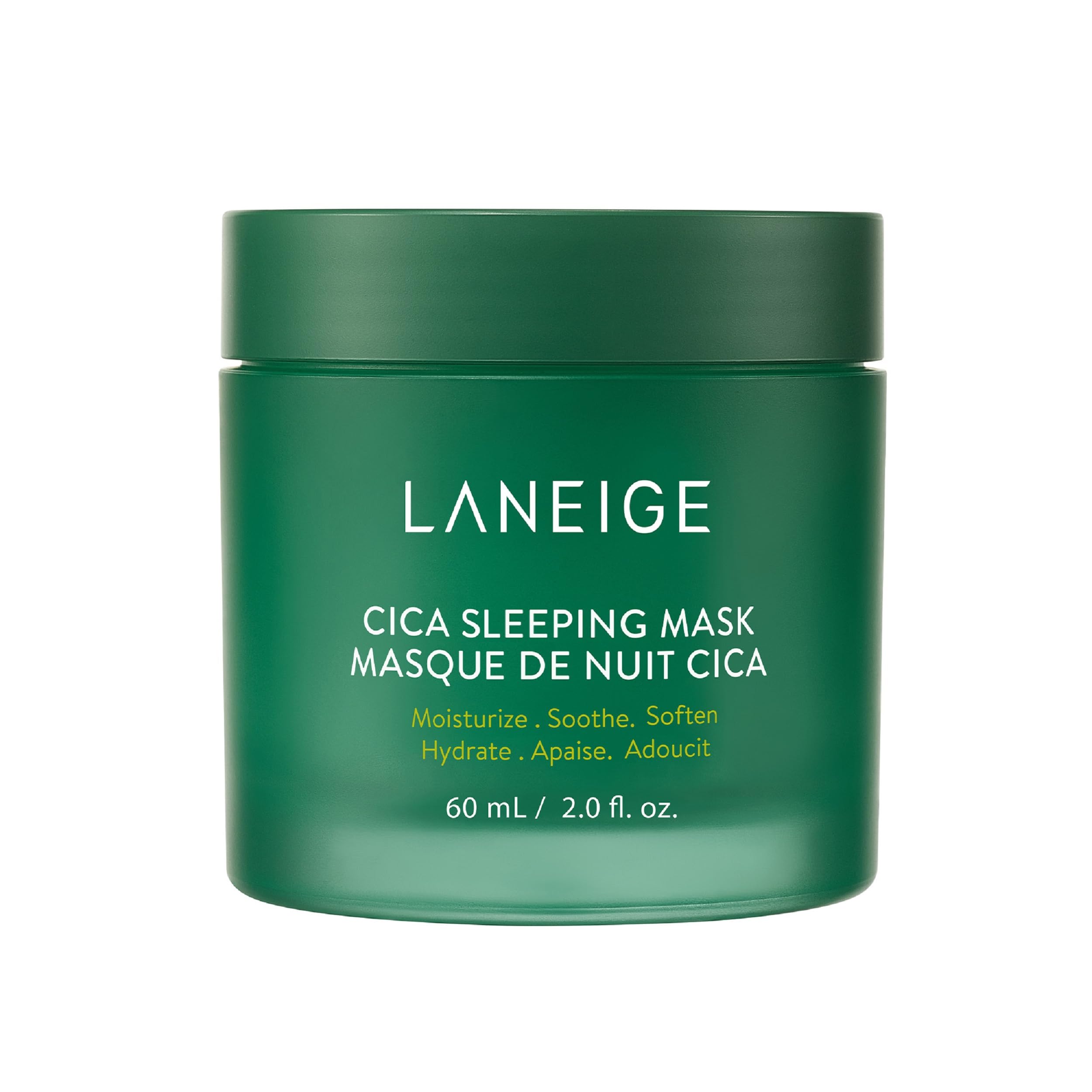 Mascarilla Para Dormir Laneige Hipoalergénica Cica Hydrate 60 Ml - Venta Internacional.