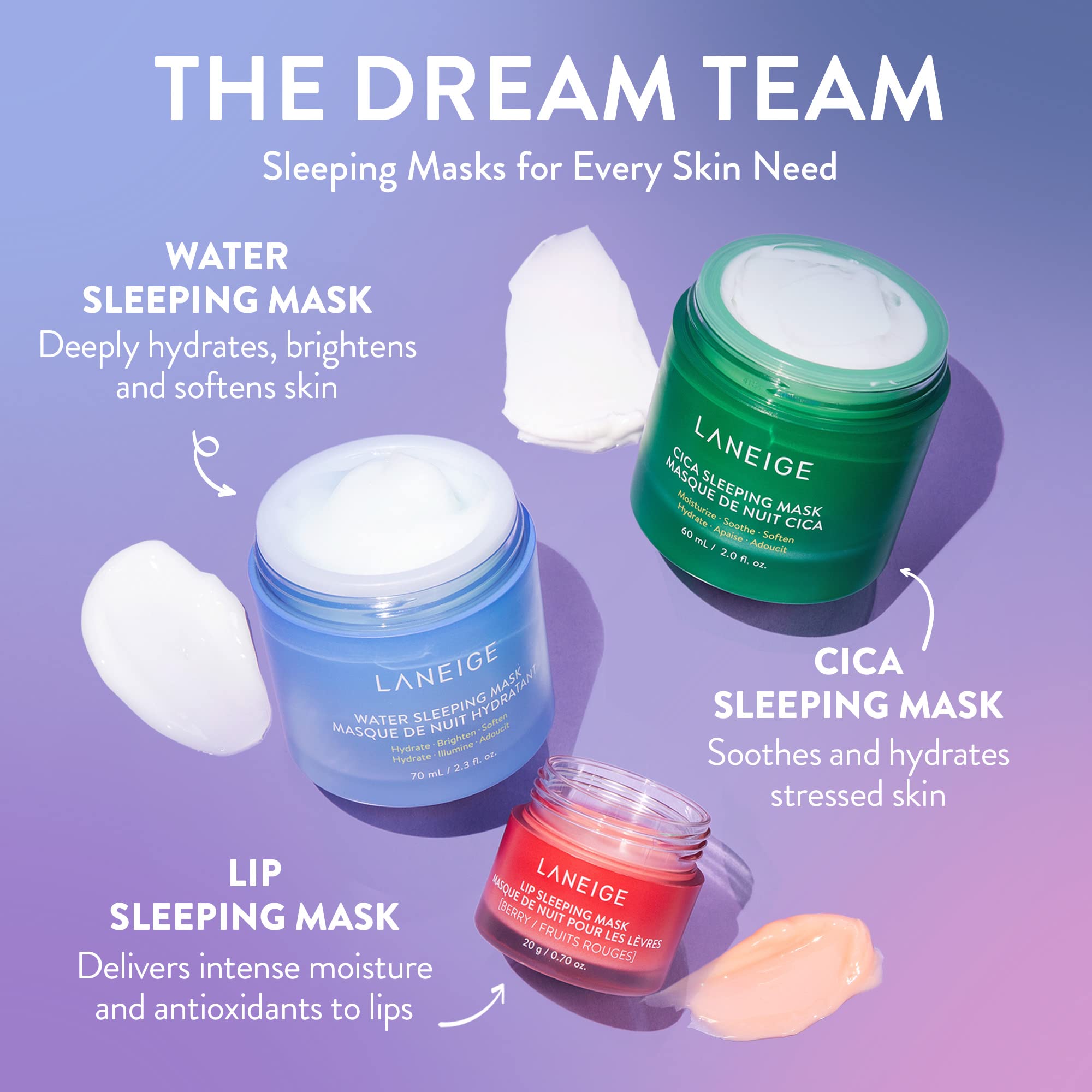 Foto 6 pulgar | Mascarilla Para Dormir Laneige Hipoalergénica Cica Hydrate 60 Ml - Venta Internacional.