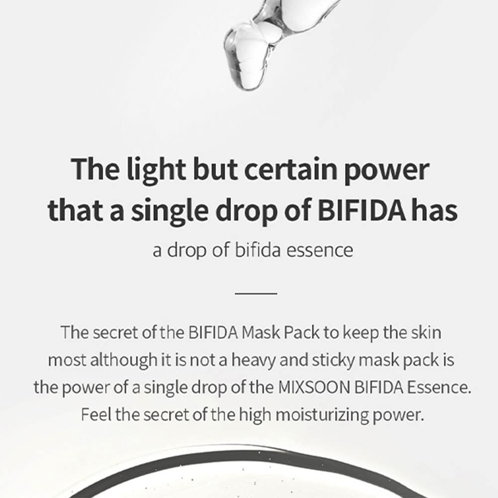 Foto 6 pulgar | Sheet Mask Mixsoon Bifida, Hidratante Facial Coreano, Paquete De 1 Paquete (5 Unidades) - Venta Internacional.