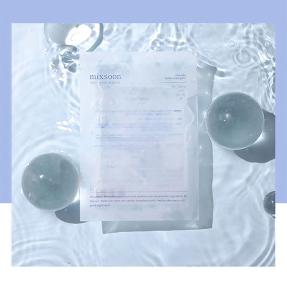Foto 7 pulgar | Sheet Mask Mixsoon Bifida, Hidratante Facial Coreano, Paquete De 1 Paquete (5 Unidades) - Venta Internacional.