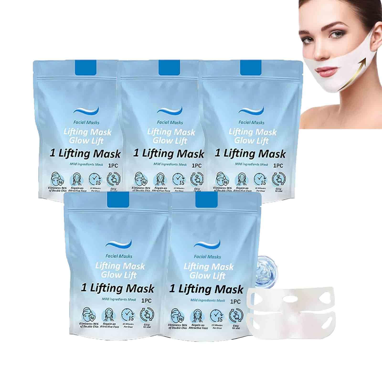 Mascarilla Chinology Chin Lifting Con Ácido Hialurónico, 5 Unidades - Venta Internacional.