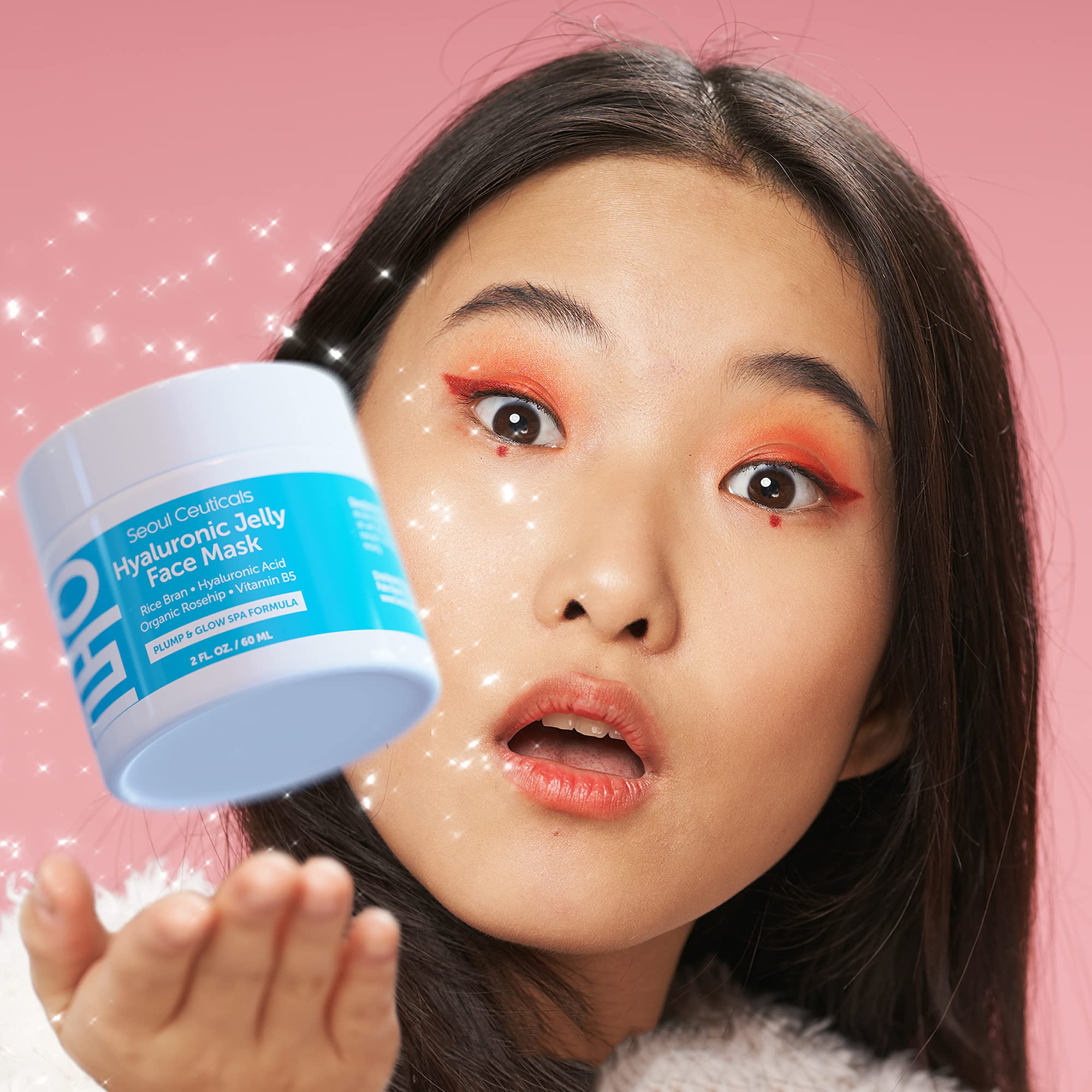 Foto 5 pulgar | Mascarilla Facial Seoulceuticals, Gel De Ácido Hialurónico, 60 Ml, Con Salvado De Arroz - Venta Internacional.