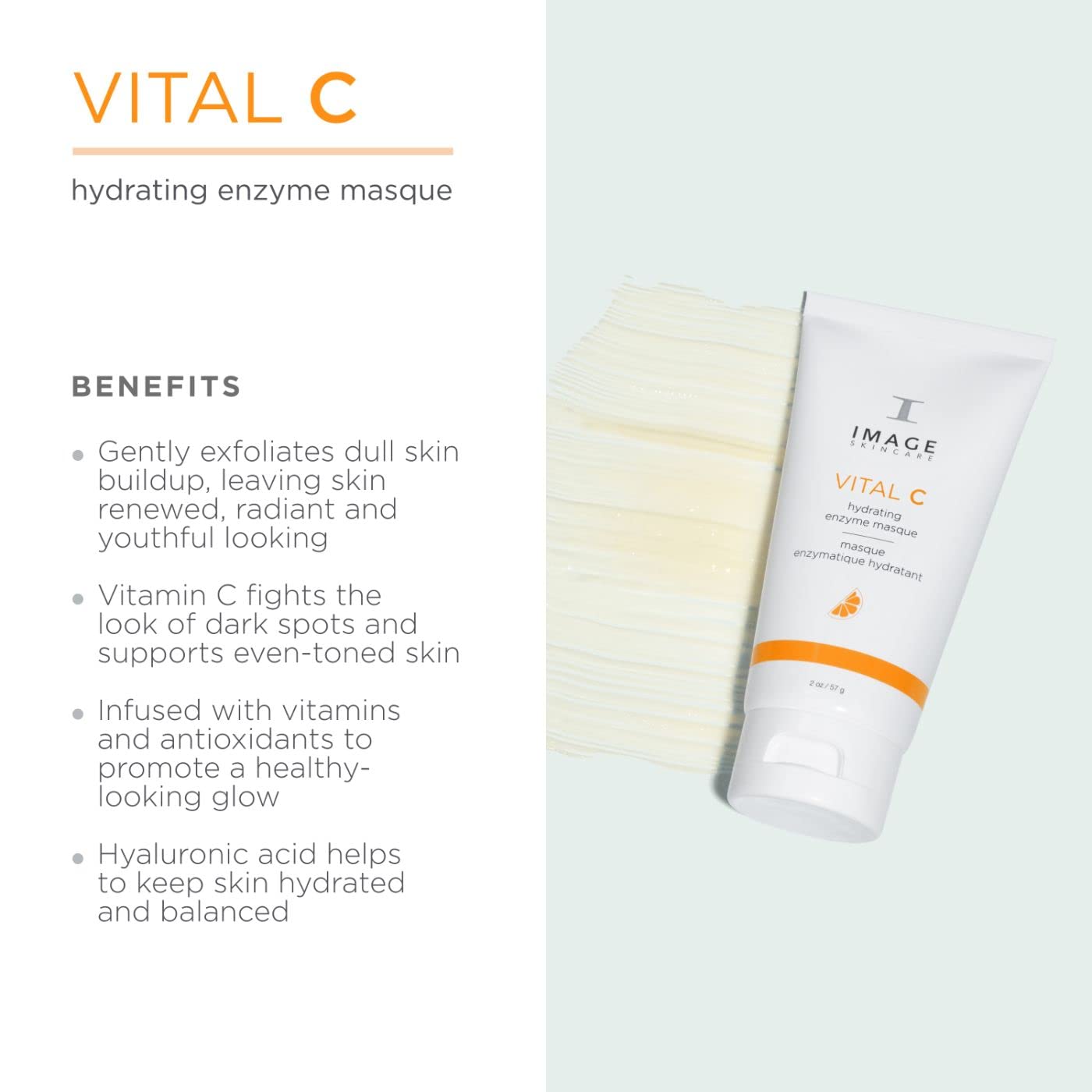 Foto 3 pulgar | Mascarilla Facial Image Skincare Vital C Hydrating Enzyme Masque 60 Ml - Venta Internacional.