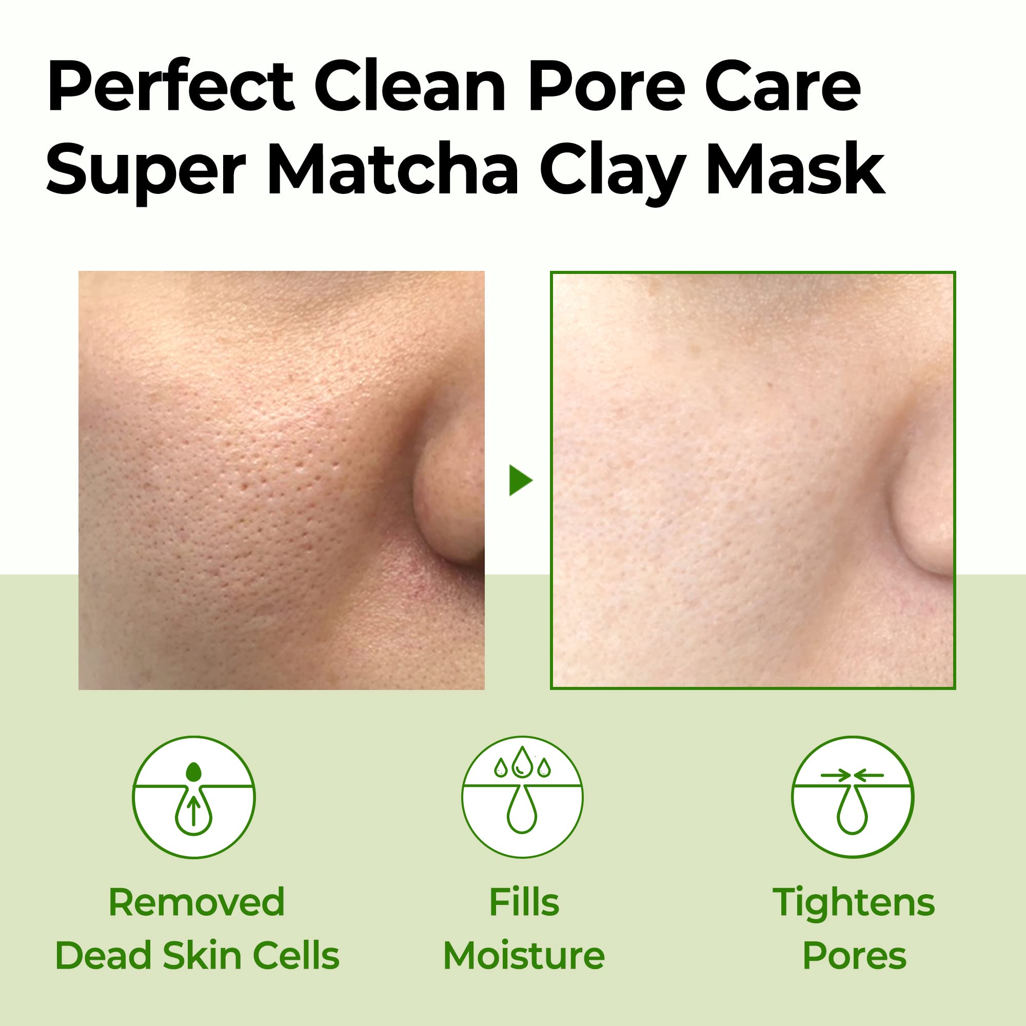 Foto 4 pulgar | Mascarilla De Arcilla Some By Mi Super Matcha Pore Clean 100 G - Venta Internacional.