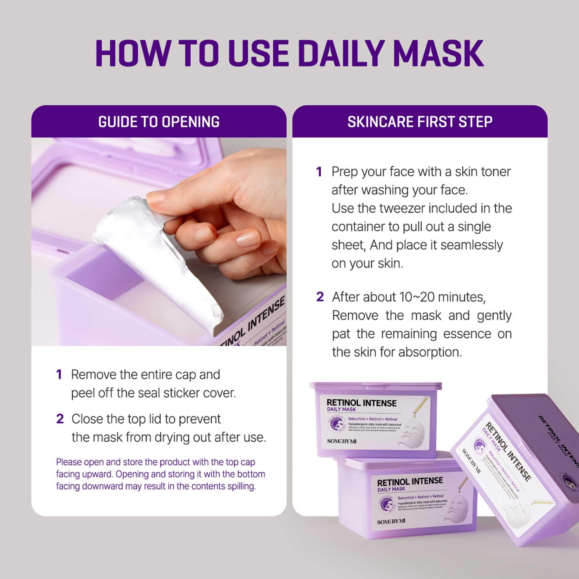 Foto 8 pulgar | Mascarilla Facial Some By Mi Retinol Intense Daily 30 Hojas - Venta Internacional.