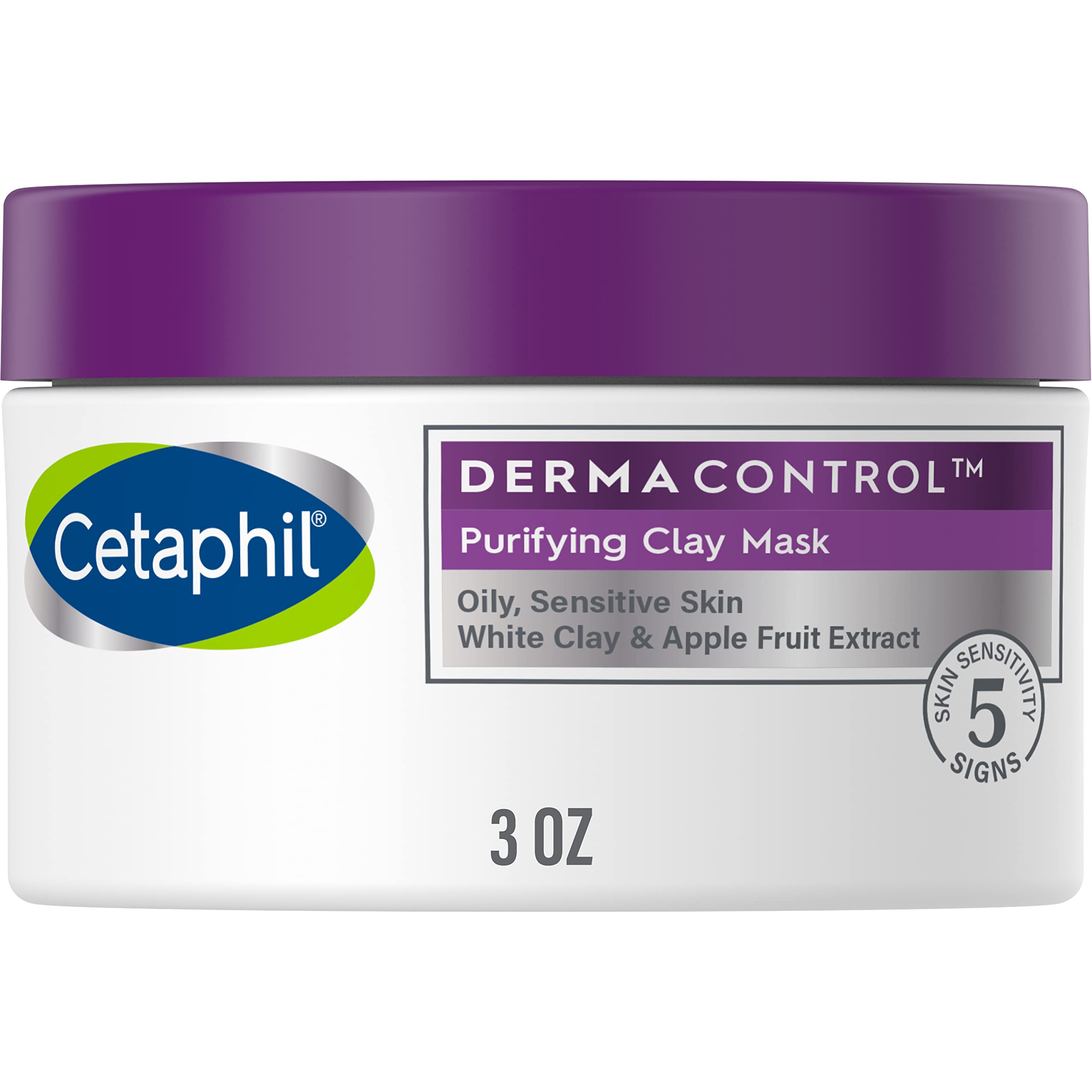 Mascarilla De Arcilla Cetaphil Dermacontrol Purificante Para Pieles Grasas 90 Ml - Venta Internacional.