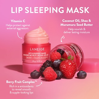 Foto 6 | Mascarilla Para Dormir Para Labios Laneige Pink Lemondade Swirl - Venta Internacional.