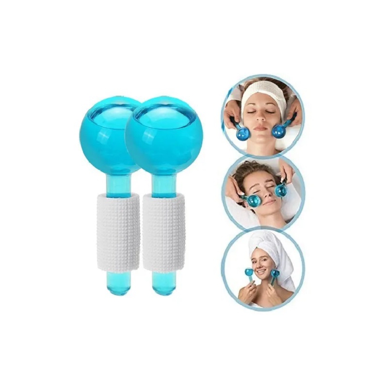 Foto 5 pulgar | Kit Masajeador Facial Cold Ball Ice Para Relajación Linfática - Venta Internacional.