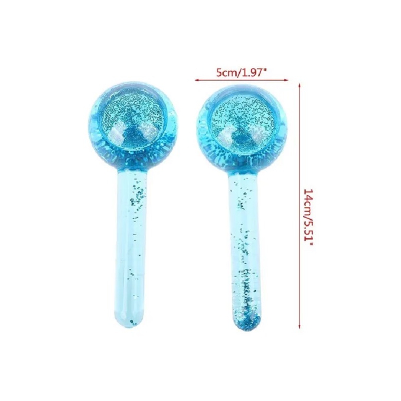 Foto 7 pulgar | Kit Masajeador Facial Cold Ball Ice Para Relajación Linfática - Venta Internacional.
