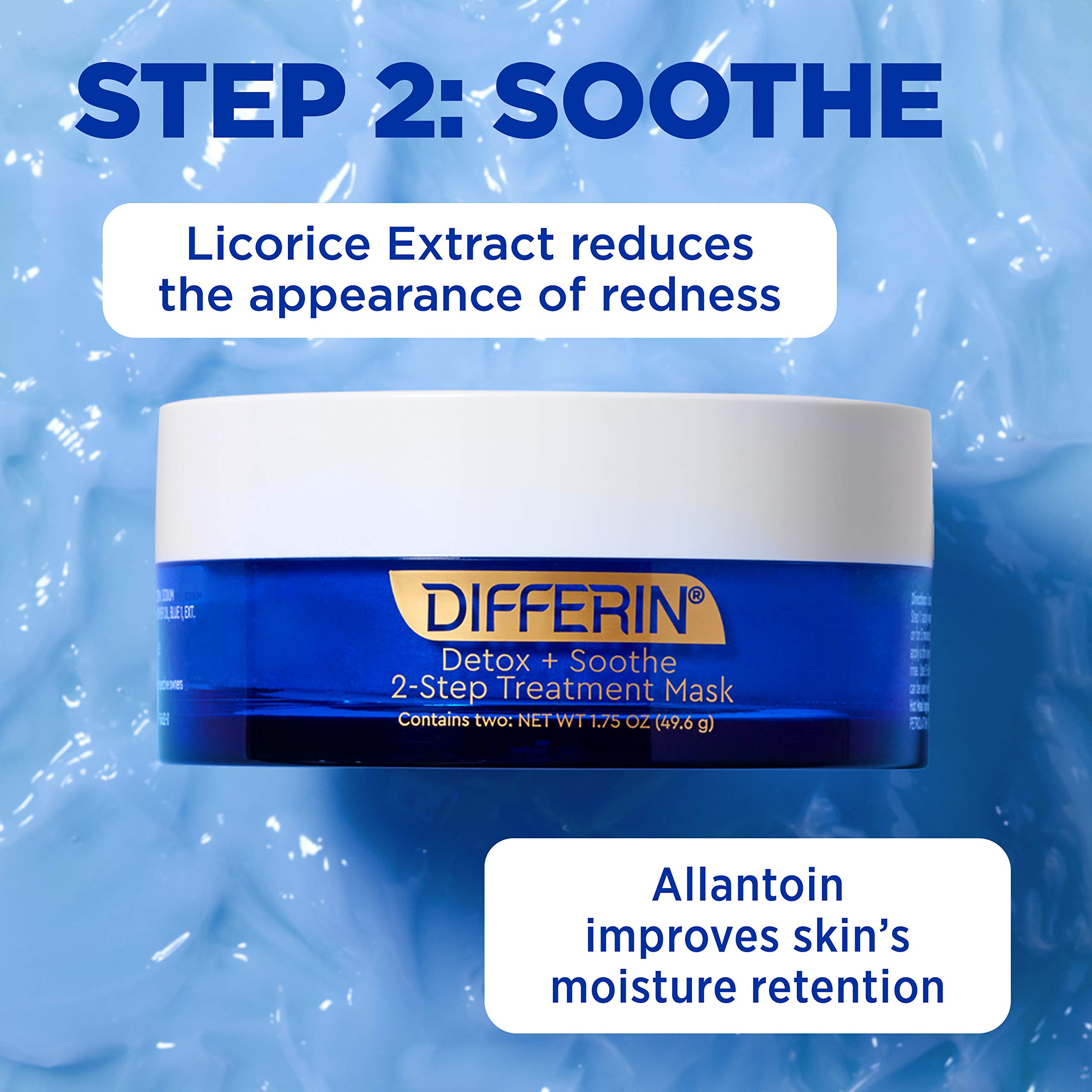Foto 6 pulgar | Mascarilla Facial De Arcilla Differin Para Desintoxicar Y Calmar La Piel Propensa Al Acné, 50 Ml - Venta Internacional.