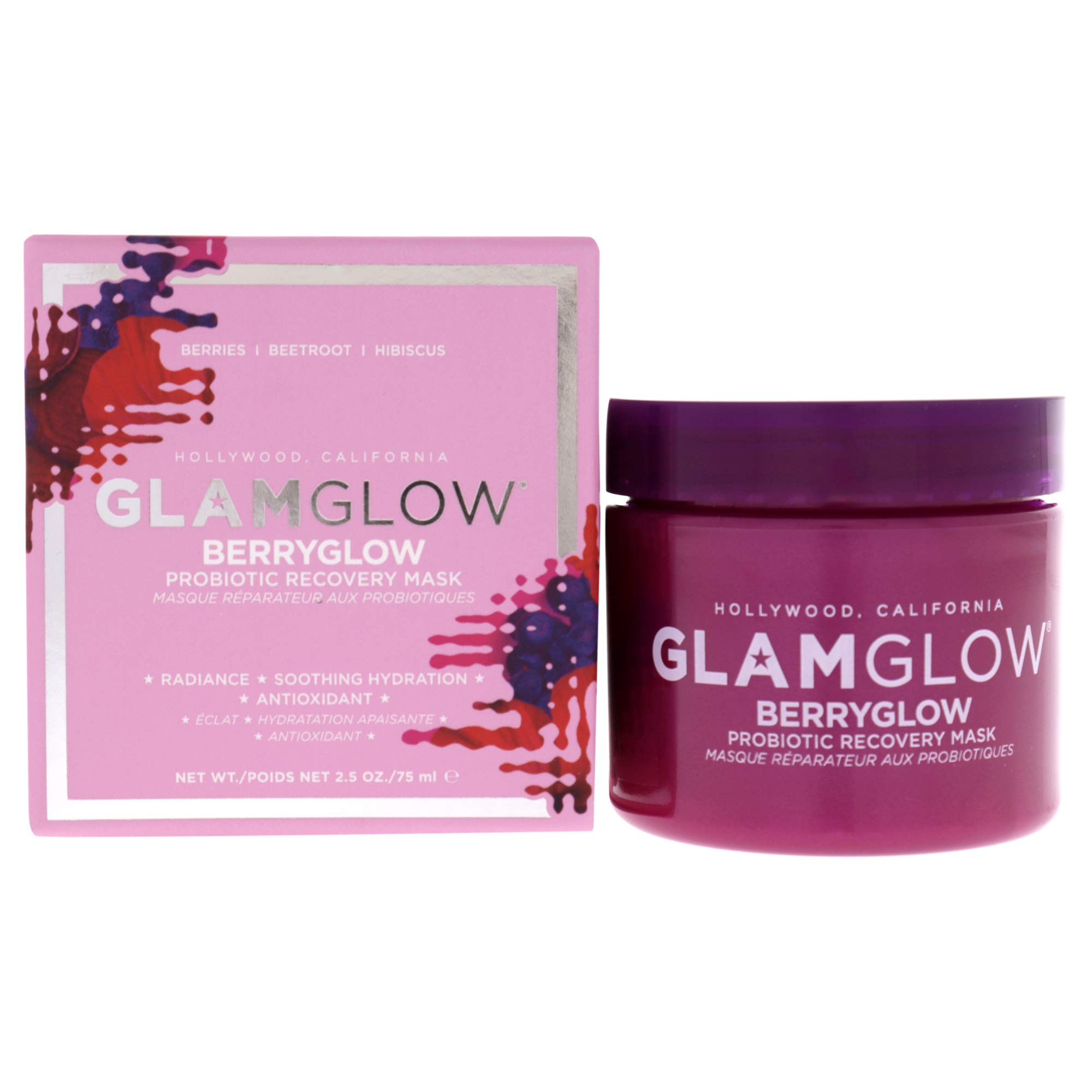 Foto 1 | Mascarilla Recuperadora Glamglow Berryglow Probiotic 75 Ml Unisex - Venta Internacional.