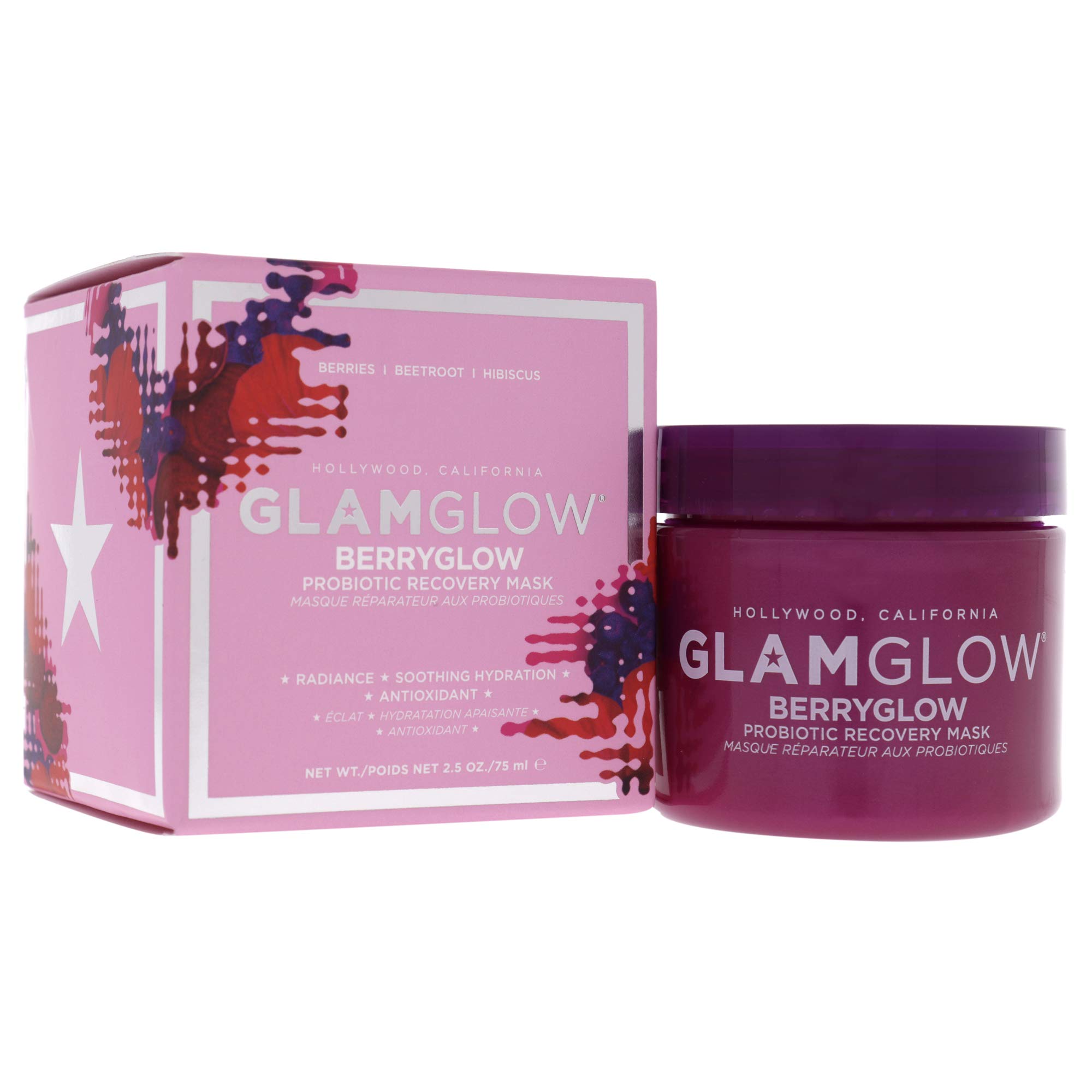 Foto 3 | Mascarilla Recuperadora Glamglow Berryglow Probiotic 75 Ml Unisex - Venta Internacional.
