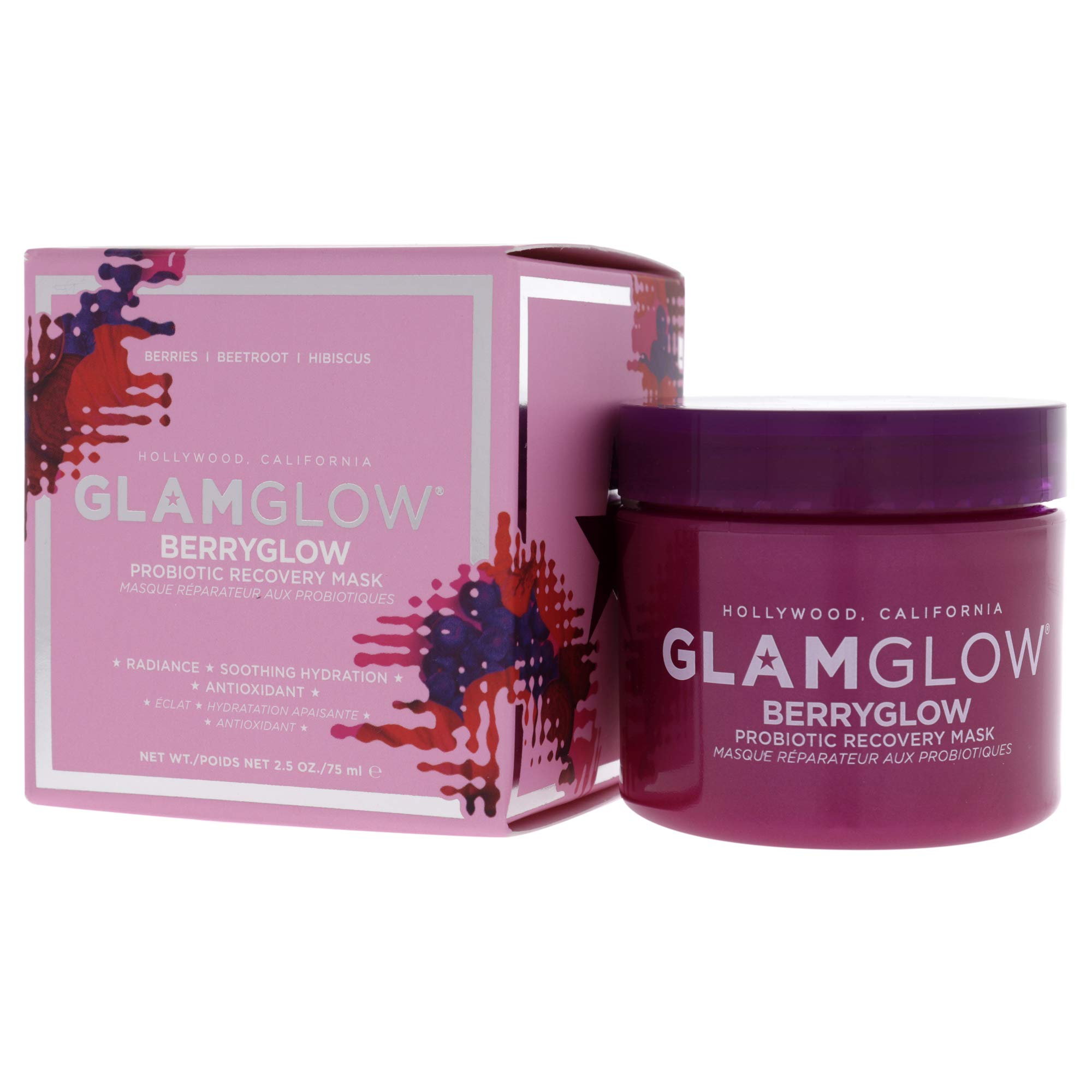 Foto 5 pulgar | Mascarilla Recuperadora Glamglow Berryglow Probiotic 75 Ml Unisex - Venta Internacional.