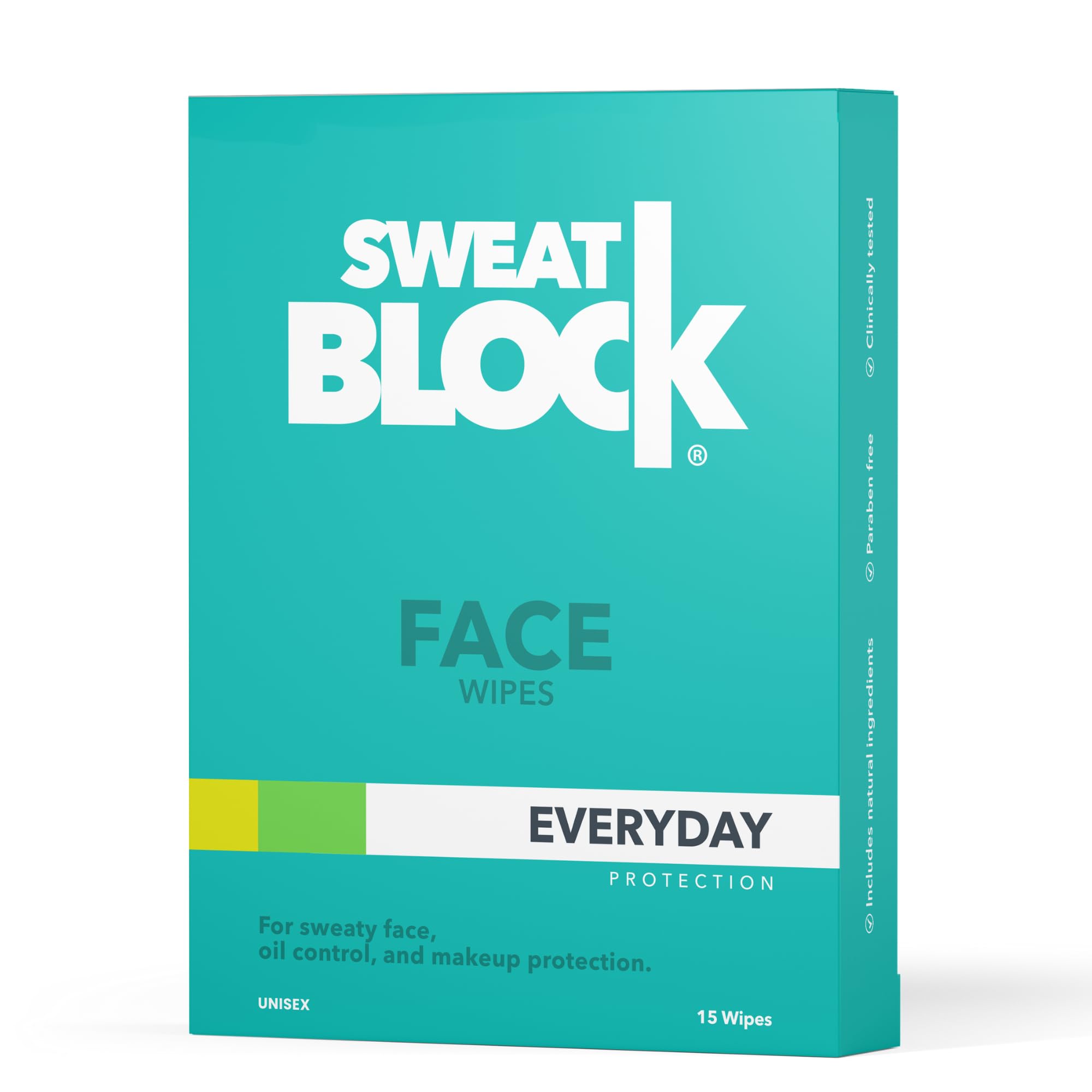 Foto 2 pulgar | Toallitas Antitranspirantes Sweatblock, 15 Unidades, Para Hombre Y Mujer - Venta Internacional.