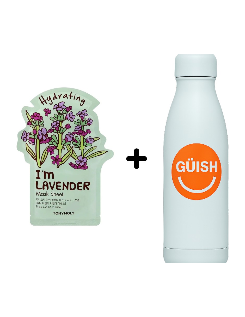 Foto 2 pulgar | Mascarilla Facial Hidratante De Lavanda + Gratis Termo Güish De Regalo
