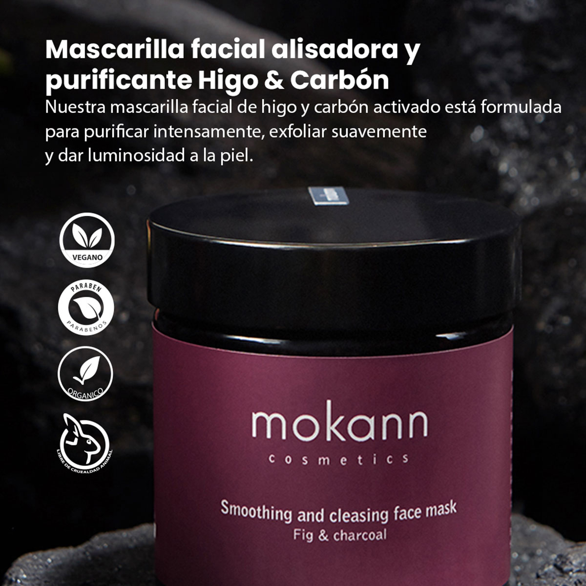 Foto 3 | Mascarilla Mokann Higo Limpieza Profunda Piel Grasa 60ml