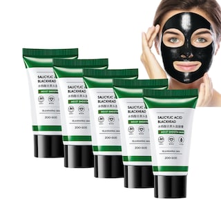 Foto 1 | 5pz Mascarilla Negra Facial Bambu Elimina Puntos Negros Nariz