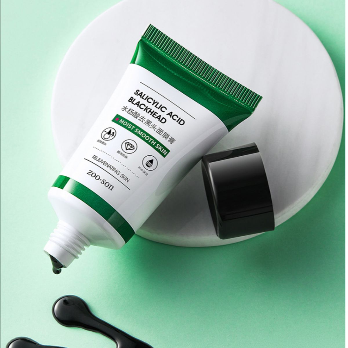 Foto 4 | 5pz Mascarilla Negra Facial Bambu Elimina Puntos Negros Nariz
