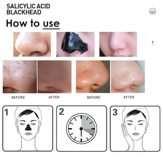 Foto 5 | 5pz Mascarilla Negra Facial Bambu Elimina Puntos Negros Nariz