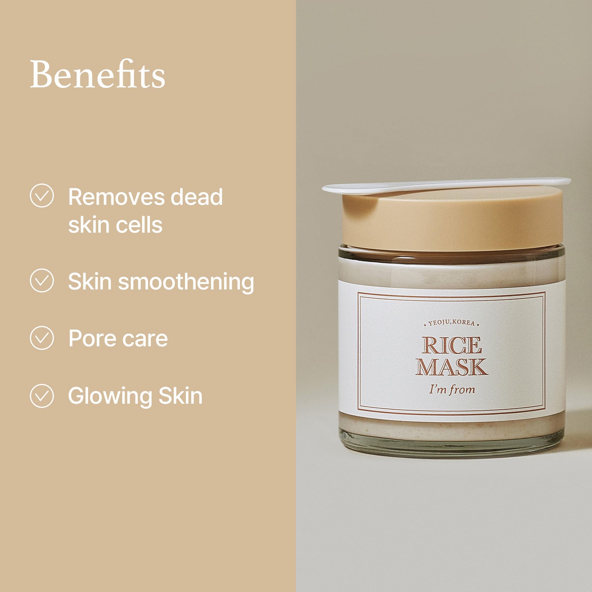 Foto 7 pulgar | Mascarilla Facial I'm From Rice Mask, Exfoliante Suave, 115 Ml - Venta Internacional.